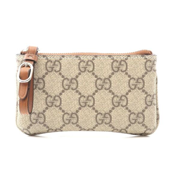 Gucci GG Emblem Key Pouch Coin Case - Picture 1 of 6